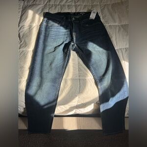 Hollister Men's Dark Blue Slim Jeans